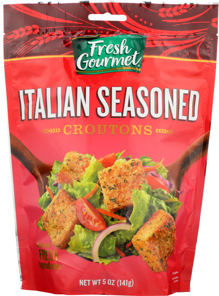 FRESH GOURMET: Italian Seasoned Croutons, 5 Oz