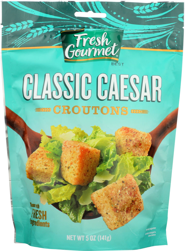 FRESH GOURMET: Classic Caesar Croutons, 5 Oz