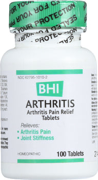 BHI: Heel Arthritis Pain Relief, 100 Tablets