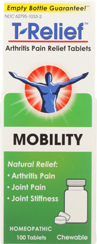 MEDINATURA: T-Relief Arthritis Pain Relief Tablets, 100 tablets