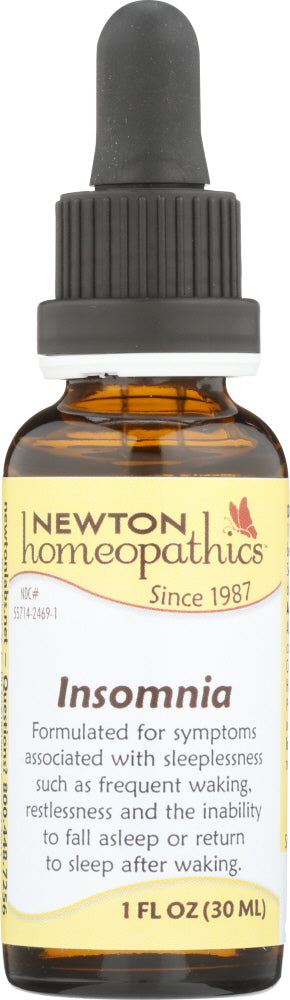 NEWTON HOMEOPATHICS: INSOMNIA (1.000 OZ)