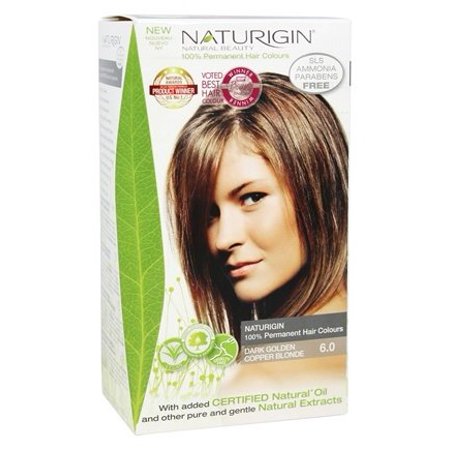 NATURIGIN: Hair Color 6 Dark Gold Copper Brown, 3.9 oz