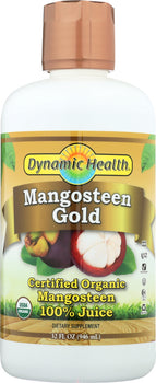 DYNAMIC HEALTH: Juice Mangosteen Gold Organic, 32 fo