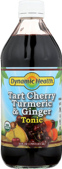 DYNAMIC HEALTH: Tart Cherry & Ginger Tonic, 16 fl oz