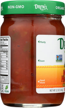 DREWS: Mango Habanero Hot Salsa Organic, 12 oz