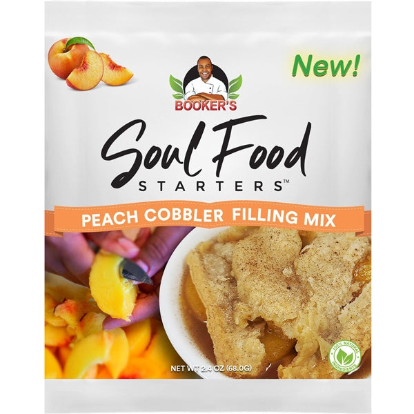 BOOKERS SOUL FOOD STARTERS: Peach Cobbler Fill Mixer, 2.4 oz