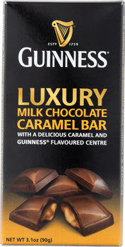 GUINNESS: Bar Milk Chocolate Caramel, 3.17