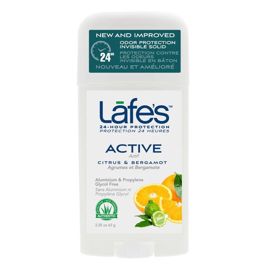 LAFES: Deodorant Twist Stix Active, 2.25 oz