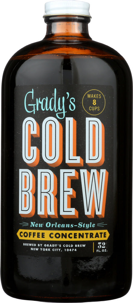 GRADYS COLD BREW: Coffee Cold Brew Concentrate, 32 oz