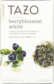 TAZO: Tea Berryblossom White, 1.06 oz