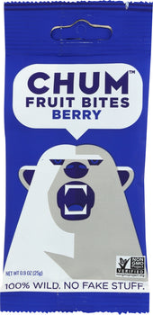 CHUM FRUIT BITES: Berry Fruit Bites, .7 oz