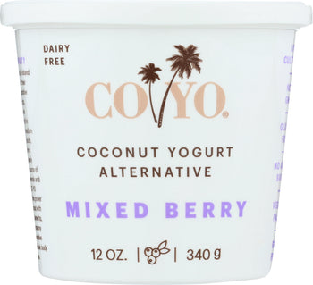 CO YO: Mixed Berry Coconut Yogurt Alternative, 12 oz