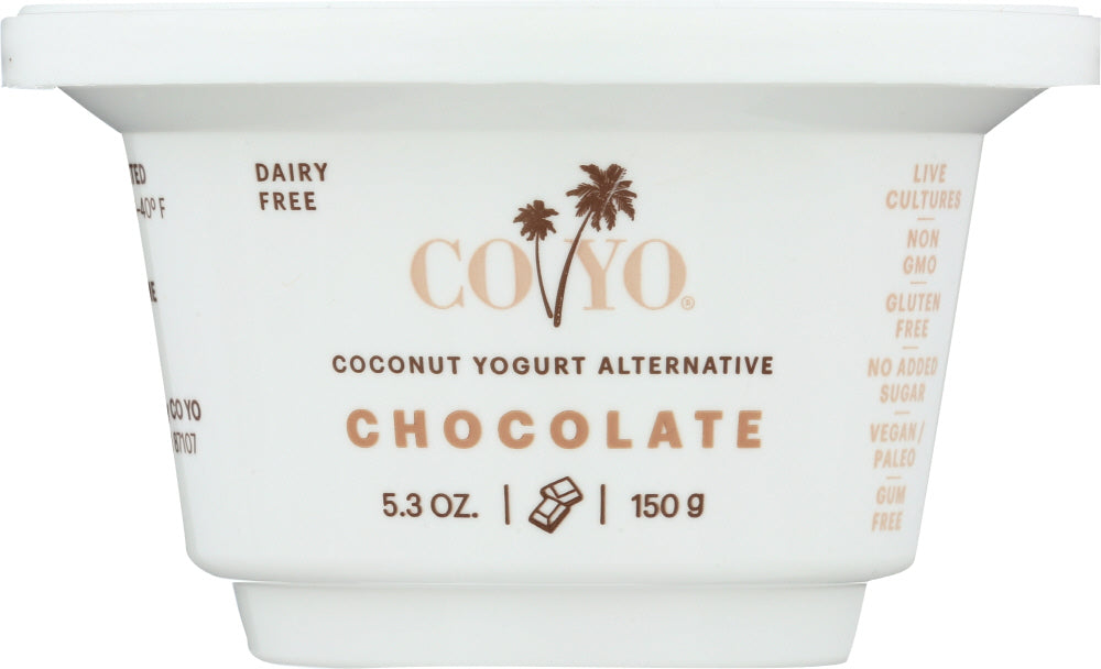 CO YO: Coconut Yogurt Alternative Chocolate, 5.30 oz