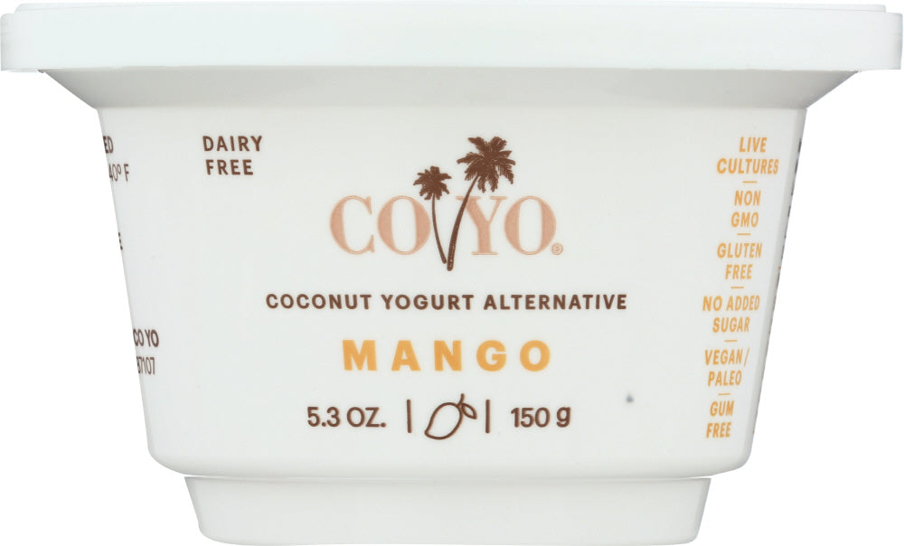 CO YO: Coconut Yogurt Alternative Mango, 5.30 oz