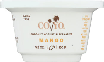 CO YO: Coconut Yogurt Alternative Mango, 5.30 oz