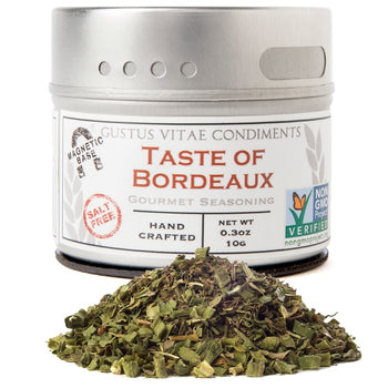 GUSTUS VITAE: Rub Taste of Bordeaux, 0.3 oz