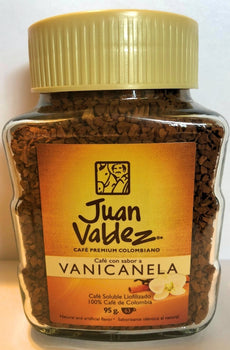 JUAN VALDEZ: Instant Coffee Vanilla Cinnamon, 3.4 oz