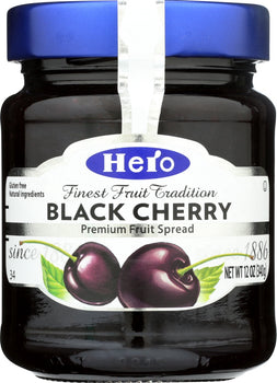 HERO: Premium Black Cherry Fruit Spread, 12 oz