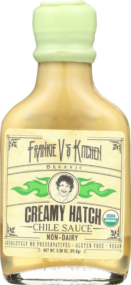 FRANKIE VS KITCHEN: Creamy Hatch Chile Sauce, 3.3 oz