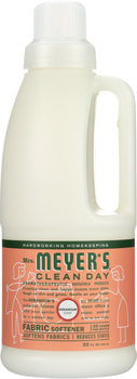 MRS. MEYER'S: Clean Day Fabric Softener Geranium Scent, 32 oz