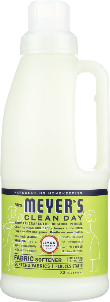 MRS. MEYER'S: Clean Day Fabric Softener Lemon Verbena Scent, 32 oz