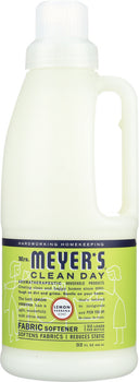 MRS. MEYER'S: Clean Day Fabric Softener Lemon Verbena Scent, 32 oz