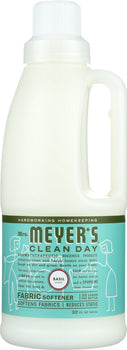 MRS. MEYER'S: Clean Day Fabric Softener Basil Scent, 32 oz