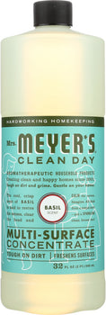 MRS. MEYER'S: Multi-Surface Concentrate Basil Scent, 32 oz