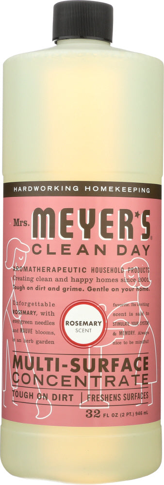 MRS MEYERS CLEAN DAY: Multi-Surface Concentrate Rosemary, 32 oz