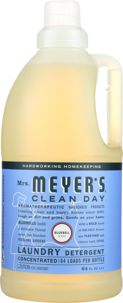 MRS MEYERS CLEAN DAY: Laundry Detergent Bluebell, 64 oz