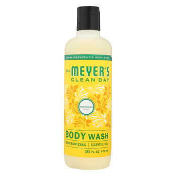 MRS MEYERS CLEAN DAY: Wash Body Honeysuckle, 16 fo