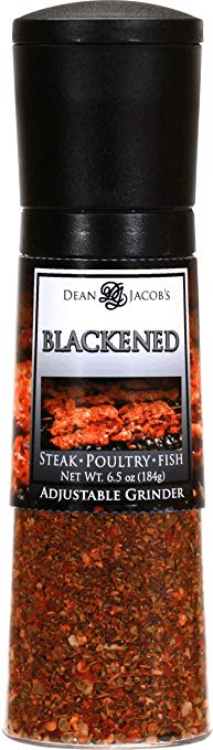 DEAN JACOBS: Grinder Jumbo Black Pepper Seasoning, 6.5 oz