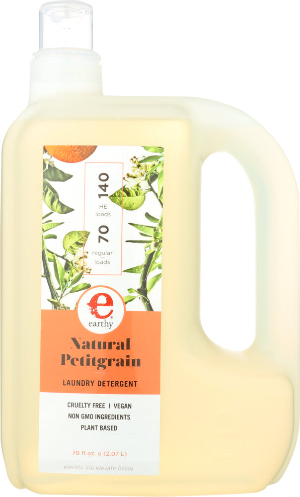 EARTHY: Laundry Detergent Petitgrain, 70 oz