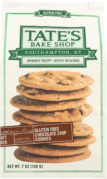 TATE'S BAKE SHOP: Gluten Free Chocolate Chip Cookies, 7 oz