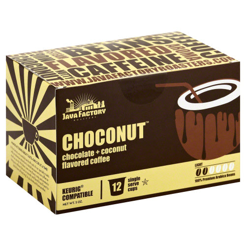 JAVA FACTORY: Coffee Choconut, 12 pc