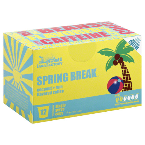 JAVA FACTORY: Coffee Spring Break, 12 pc