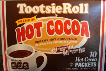 COCOA HOT TOOTSIE ROLL: Hot Cocoa Tootsie Roll Packets, 10 pc