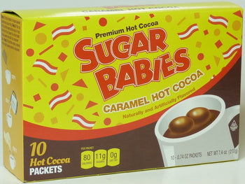 COCOA HOT TOOTSIE ROLL: Sugar Babies Caramel Hot Cocoa Packets, 10 pc