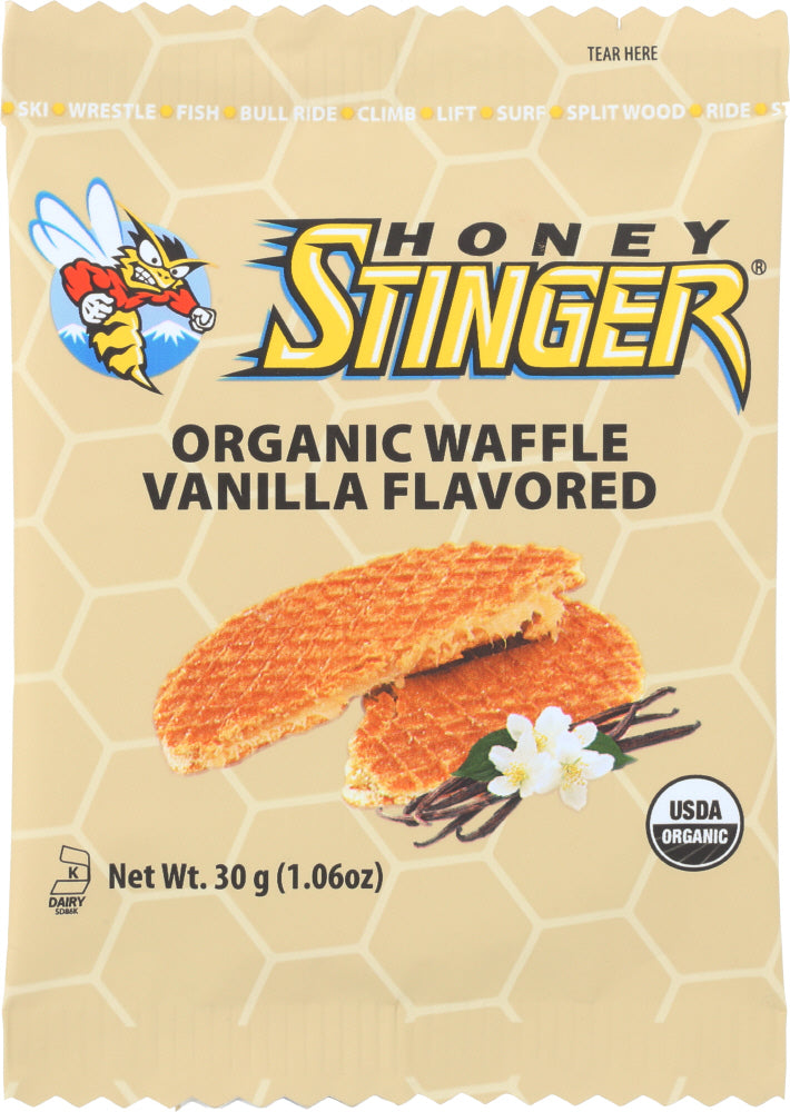 HONEY STINGER: Waffle Vanilla, 1.06 oz