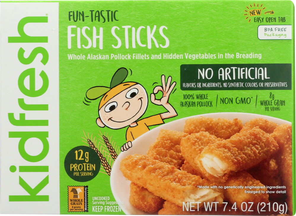 KIDFRESH: Fun-tastic Fish Sticks, 7.40 oz