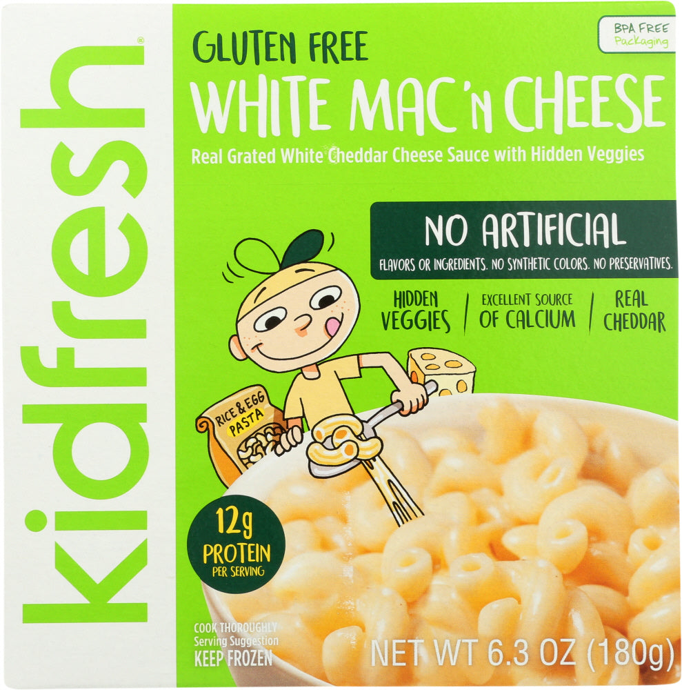 KIDFRESH: Gluten Free White Mac N' Cheese, 6.30 oz