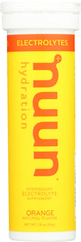 NUUN: Beverage Tube Orange, 10 tb