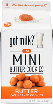 GOT MILK: Mini Butter Cookies, 3 oz