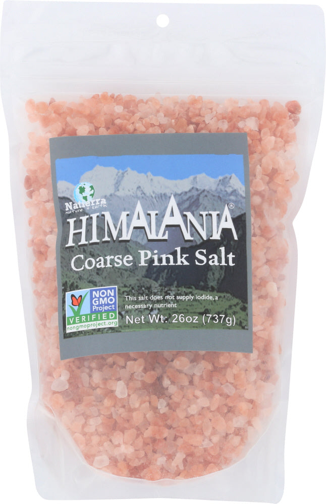 NATIERRA: Himalania Coarse Pink Salt Pouch, 26 oz