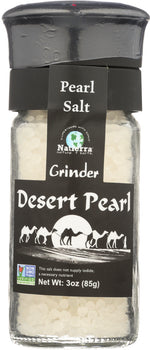 NATIERRA: Desert Pearl Salt Grinder, 3 oz