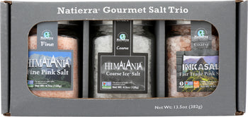 NATIERRA: Gourmet Salt Trio, 13.5 oz