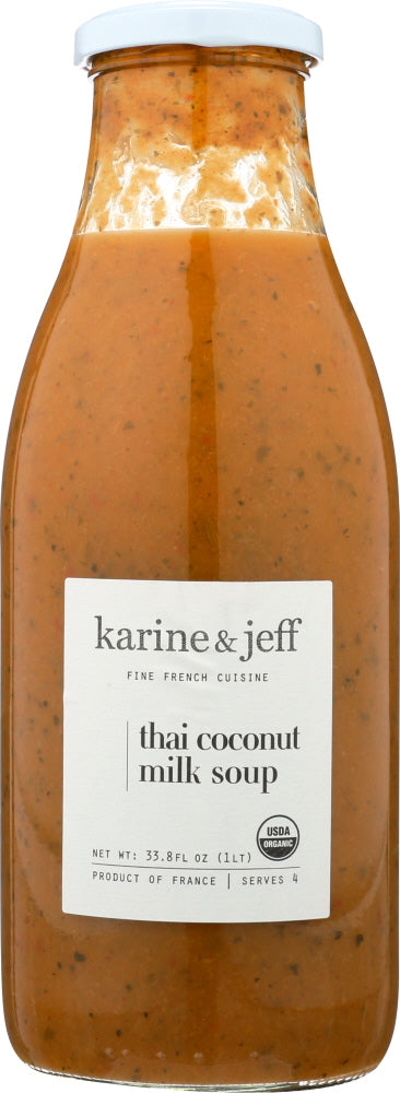 KARINE & JEFF: Soup Thai Coconut Milk, 33.8 oz