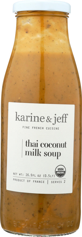 KARINE & JEFF: Soup Thai Coconut Milk, 16.9 oz