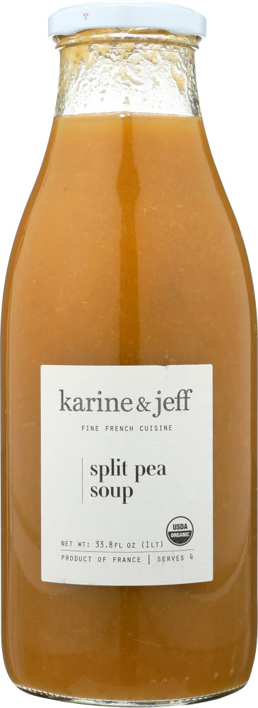 KARINE & JEFF: Soup Split Pea, 33.8 oz