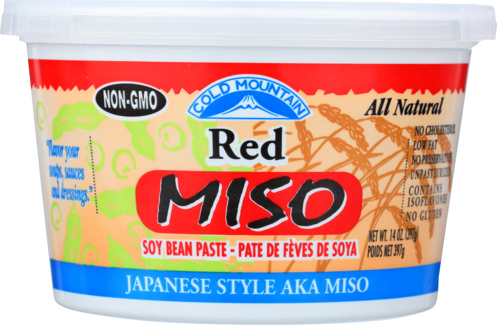 COLD MOUNTAIN: Red Miso, 14 oz